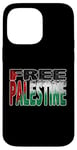 iPhone 14 Pro Max Free Palestine Palestinian Flag Support Palestine Free Gaza Case