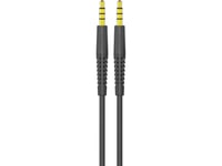 Budi-Kabel Aux Minijack 3,5 Mm Till Budi Minijack 3,5 Mm, 1,2 M (Svart)