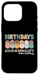 Coque pour iPhone 16 Pro Les anniversaires de travail et d'accouchement sont notre infirmière spécialisée L & D