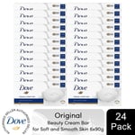 Dove Original Beauty Cream Bar Deep Moisture for Soft & Smooth Skin 6x90g, 24pk