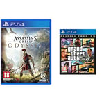 Assassins Creed Odyssey pour Playstation 4 & GTA V - Edition Premium
