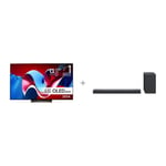 LG 77'' OLED evo C4 – 4K TV + LG SC9S 3.1.3 Dolby Atmos Soundbar -tuotepaketti