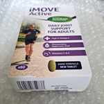 60 Imove Joint Support Tablets for Mobility Omega 3 Glucosamine Mussel BB 09/24