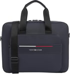 TOMMY HILFIGER TH Foundation Computer Bag AM0AM13198, Sac d'ordinateur Homme, Blue (Space Blue), OS