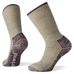 Smartwool Women's Mountaineer Classic Edition Maximum Cushion Crew Socks Hiking, Taupe, S