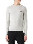 BOSS Men's Rolet Knitted Sweater, Light/Pastel Grey57, XXXL