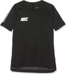 Nike B NK BRT SQD Top SS 19 T-Shirt Garçon, Black/White/White, FR : M (Taille Fabricant : M)