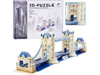 Jokomisiada 3D Tower Bridge 120-Bitars Spatialt Pussel London Za5399