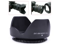 58mm Flower Petal Screw-On Lens Hood Canon Nikon Sony Olympus Pentax UK SUPPLIER