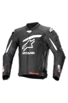 MC-Skinnjakke Alpinestars GP Plus V4 Rideknit Svart-Hvit