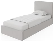 GFW Chiswick Single Side Lift Ottoman Bed - Grey