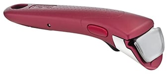 Tefal Ingenio Poignée amovible rouge surprise, Empilable, Verrouillage sécurité 3 points, Supporte jusqu'à 10 kg, Garantie 10 ans, Fabriqué en France L9863102