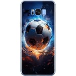 Samsung Galaxy S8+ Transparent Mobilskal Flygande boll