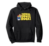 Schoolhouse Rock! Stacked Logo With Schoolhouse Rocky Pullover Hoodie