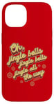 Coque pour iPhone 14 Paroles de Noël Jingle Bells Jingle All The Way Peggy Lee