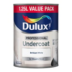 Dulux Undercoat for Wood & Metal Paint 1.25l Pure Brilliant White -