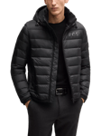 BOSS Hooded Quilted Jacket