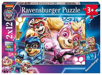 Ravensburger Paw Patrol Mighty Movie - 2x 12 Piece Jigsaw Puzzles for Kids Age 3 Years Up - Toddler Toys