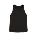 PUMA CLOUDSPUN Racerback Tank - REG, réservoirs Mixte, PUMA Black-PUMA White,