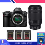 Nikon Z8 + Z MC 105mm f/2.8 VR S Macro + 3 SanDisk 128GB Extreme PRO CFexpress Type B + Ebook 'Devenez Un Super Photographe' - Hybride Nikon