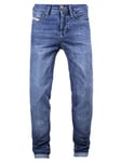 John Doe Original XTM | Pantalon de Moto | Protecteurs insérés | Respirable | Jeans de Moto | Jeans en Denim Extensible