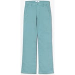 Pantalon Le Temps des Cerises  Pantalon flare joelle turquoise