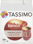 Tassimo Kenco Americano XL Decaf Coffee Pods Smooth Grande Variety Pack