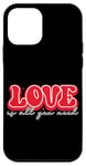 iPhone 12 mini Love Is All You Need Positive Vibes Case