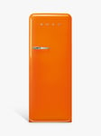 Smeg 50's Style FAB28R Freestanding Fridge with Ice Box, Right-Hand Hinge