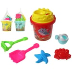 Cliccandoshop - Set de jouets de plage 30 x 19 cm