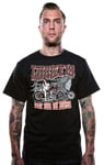 Lucky 13 Misty Dont Fear The Reaper Biker Adult Mens T Tee Shirt LM1000MY