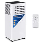 SereneLife Climatiseur Mobile Compact Sur Pied - Climatiseur Portable Intérieure de 10K BTU+WIFI avec Modes Déshumidificateur et Ventilateur pour Maison, Bureau, École et Salles Commerciales