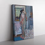 Big Box Art Frederick Carl Frieseke The Robe Canvas Wall Art Print Ready to Hang Picture, 76 x 50 cm (30 x 20 Inch), Multi-Coloured