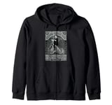 The Addams Family Cemetery Ridge Addams Bicycle Club Zip Hoodie