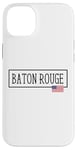 Coque pour iPhone 14 Plus Baton Rouge City, États-Unis, drapeau, État, voyages, États-Unis, Amérique, femmes, hommes