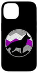 Coque pour iPhone 14 Drapeau asexué LGBT vintage LGBTQ Ace Asexuality Gay Pride