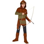 WIDMANN Milano Party Fashion - Costume pour Enfants Robin de Sherwood, médiéval, Costumes de Carnaval