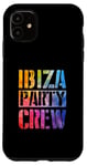 Coque pour iPhone 11 Ibiza Party Crew | Devis de voyage