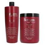 Lot Cheveux Endommagé FANOLA Kit Botugen Botolife shampoo + Masque 1000ml