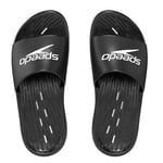 Speedo Men's Slides | Pool Sliders | Quick Dry, Black, 10 UK