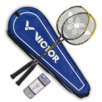 VICTOR 9 098/0/8 Ultramate Set de Badminton Noir Mat