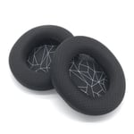 Earpads Coussinets de Rechange Coussinets d'oreille Oreillette de Remplacement Coussins en Mousse pour Casque steelseries Sai Rui Arctis Ice 1 3 5 7 9 Pro Maille d'impression noire et blanche brute, cache-oreilles