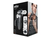 Braun Series 7 71-S7200c, Barberingsmaskin, Sort, Sølv, Batteri, Lithium-Ion (Li-Ion), 50 Min, 5 Min