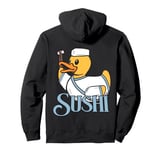 Sushi Rubber Duck Sashimi Duckling Pullover Hoodie