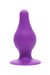 Plug anal double densité violet 10,2 cm - SilexD