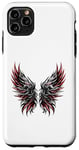 iPhone 11 Pro Max Black And Red Angel Wing Case