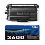 Brother TN 3600 BK Original Toner (3000 sidor)