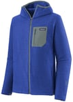 Patagonia M R1 Air Full-Zip Hoody XL Passage Blue fleecejakke til herre