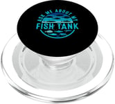 Ask Me About My Fish Tank Owner Fish Keeping PopSockets PopGrip pour MagSafe