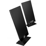 KEF T101 - Enceintes Satellites slim extra plates Noir ou Blanc